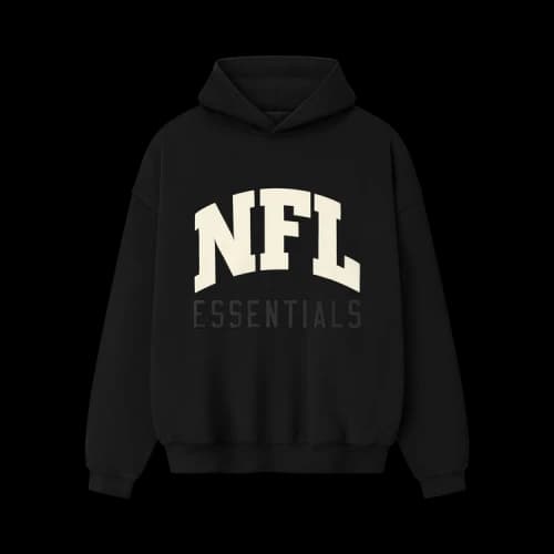 Fear of God Essentials x NFL FW25 Sport Hoodie 'Black'