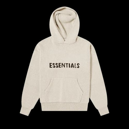 Fear of God Essentials Knit Hoodie 'Moss'