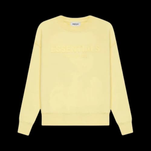Fear of God Essentials Kids Pull-Over Crewneck 'Lemonade'