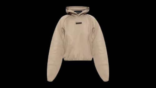 Fear of God Essentials Women's Modern Fleece Hoodie Timber