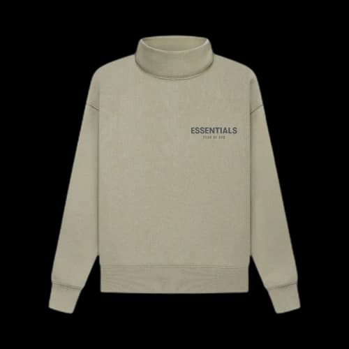 Fear of God Essentials Kids Pullover Mockneck 'Pistachio'