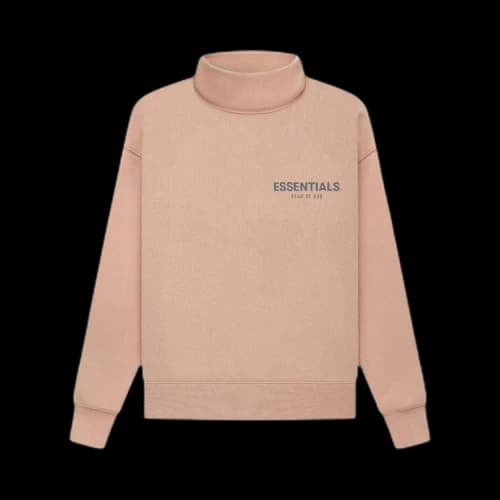 Fear of God Essentials Kids Pullover Mockneck 'Matte Blush'