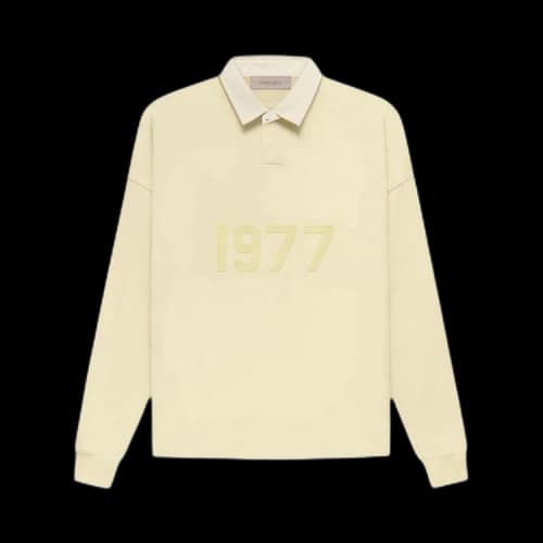 Fear of God Essentials Henley Rugby 'Canary'