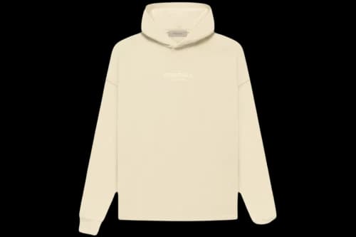 Fear of God Essentials Relaxed Hoodie 'Egg Shell'