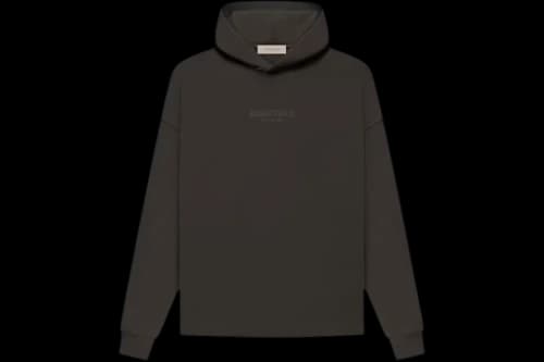 Fear of God Essentials Relaxed Hoodie 'Off Black'