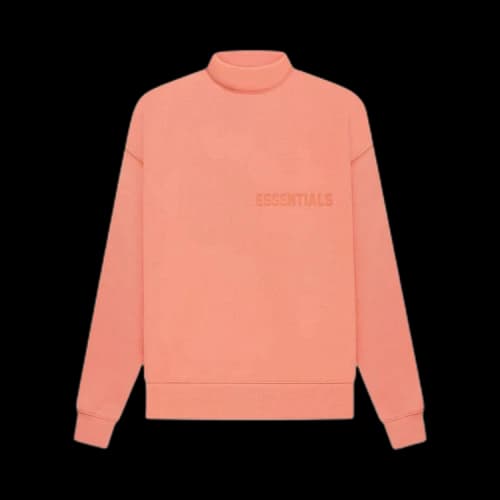 Fear of God Essentials Mockneck 'Coral'