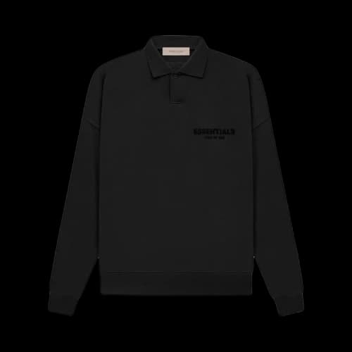 Fear of God Essentials Long-Sleeve Polo 'Stretch Limo'