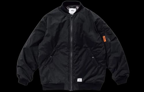 WTAPS WI baseball uniform Jacket Unisex Black