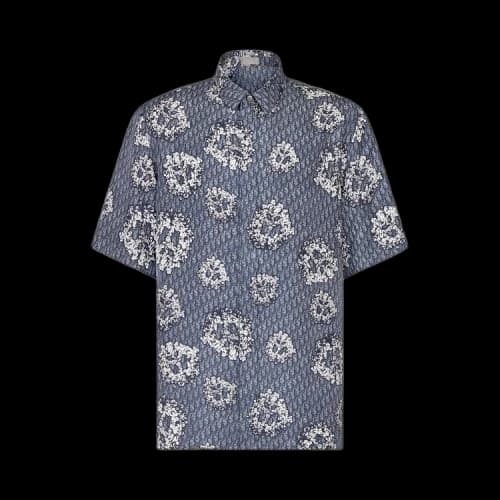 Dior x Denim Tears Short-Sleeve Shirt 'Blue'