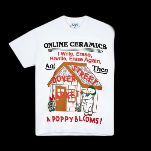 Online Ceramics x Dover Street Market Covid-19 Relief Tee 'White'