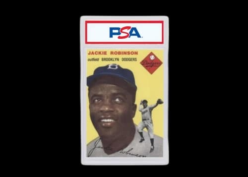 1954 Topps 10 Jackie Robinson (PSA or BGS Graded)