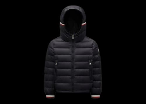 Moncler Giroux Short Down Jacket Night Blue