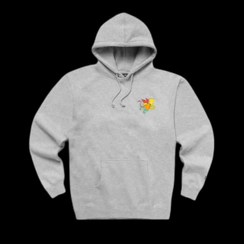 Chinatown Market Devil Arc Hoodie 'Ash'
