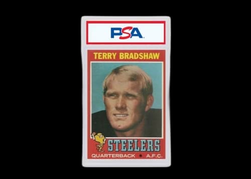 1971 Topps 156 Terry Bradshaw (PSA or BGS Graded)