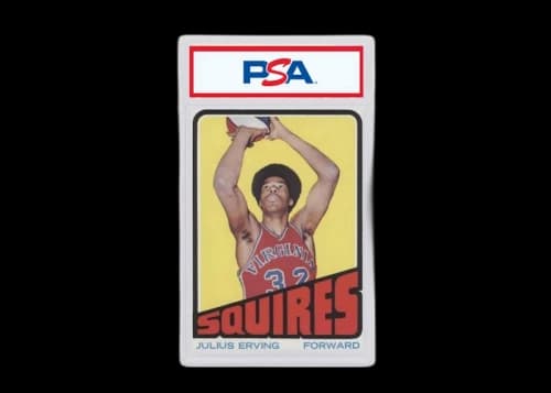 1972 Topps 195 Julius Erving (PSA or BGS Graded)