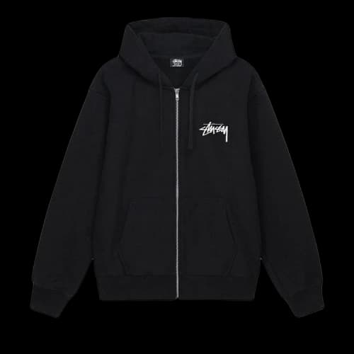 Stussy Sara Zip Hoodie 'Black'
