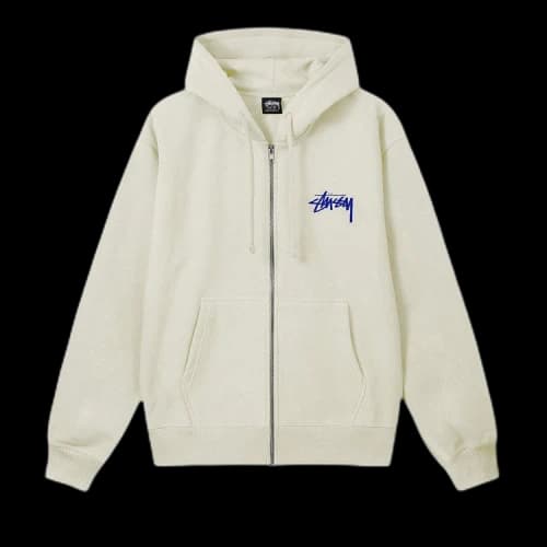 Stussy Sara Zip Hoodie 'Stone'
