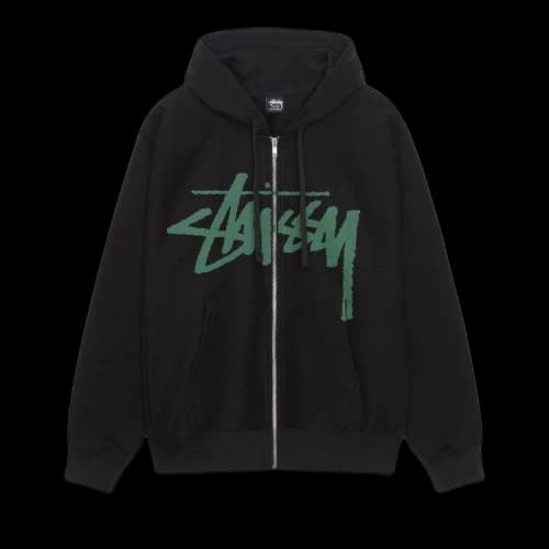 Stussy Venus Zip Hoodie 'Black'