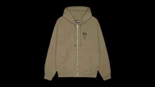 Stussy Swim Out Zip Hoodie Army