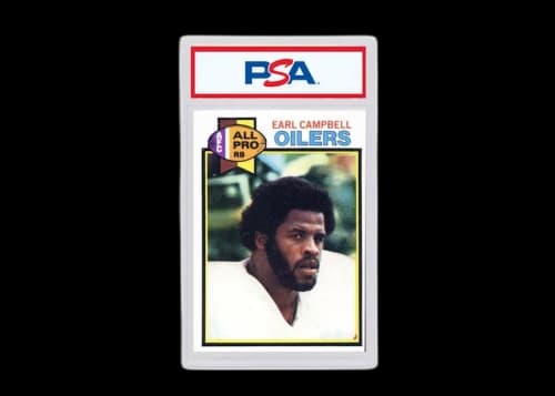 1979 Topps 390 Earl Campbell (PSA or BGS Graded)