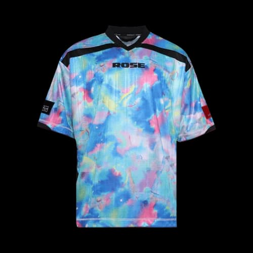 Martine Rose Printed Football Top 'Blue'
