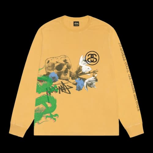 Stussy Strike Long-Sleeve Tee 'Honey'