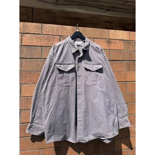 1995 Filson Charcoal Plum Vintage Shelter Cloth Shirt