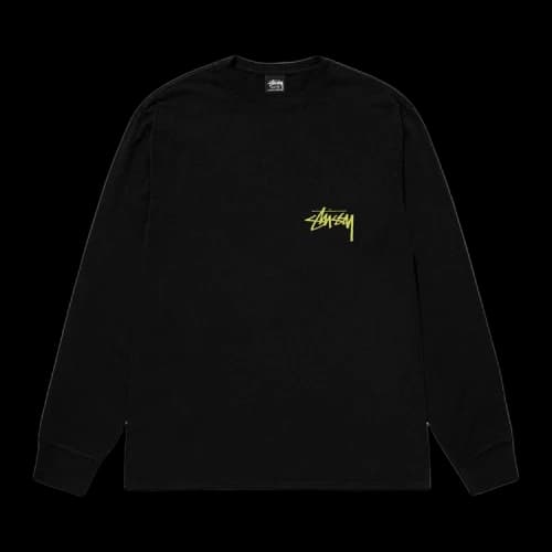 Stussy Beat Crazy Long-Sleeve Tee 'Black'