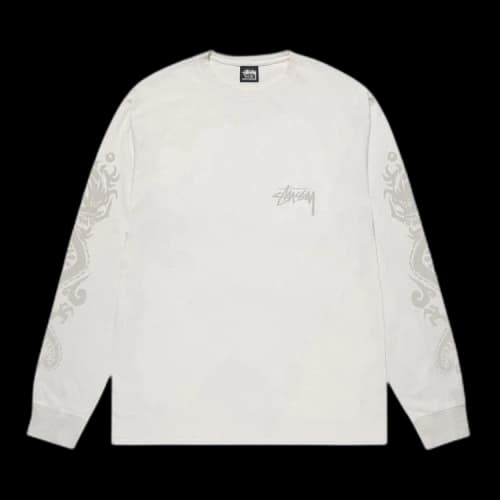 Stussy Dragons Long-Sleeve Tee 'Natural'