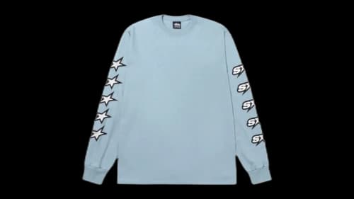 Stussy Speedway L/S Tee Slate