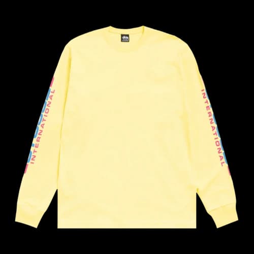 Stussy Blade Long-Sleeve Tee 'Lemon'