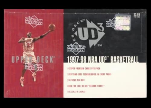 1997-98 Upper Deck UD3 Basketball Hobby Box