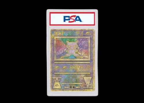 1998-99 Pokemon Japanese Pokemon Japanese Promo Ancient Mew I "Nintendo" Error (PSA or BGS Graded)