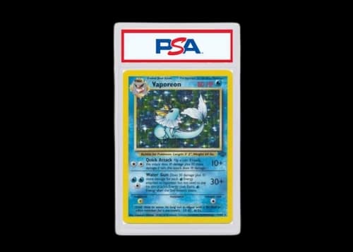 1999 Pokémon Jungle 12 Vaporeon-Holo (PSA or BGS Graded)
