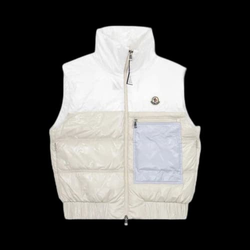 Moncler Criel Vest 'White Colorblock'
