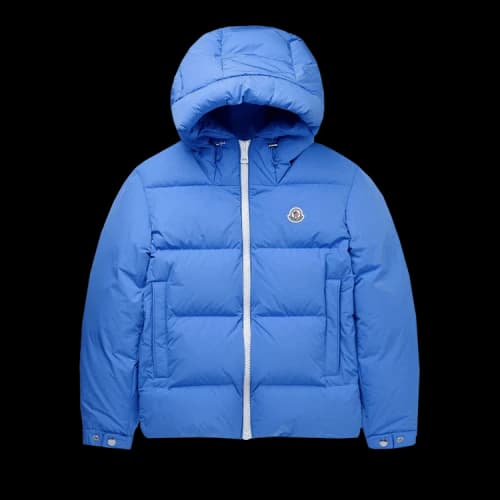 Moncler Idil Short Down Jacket 'Sky Blue'