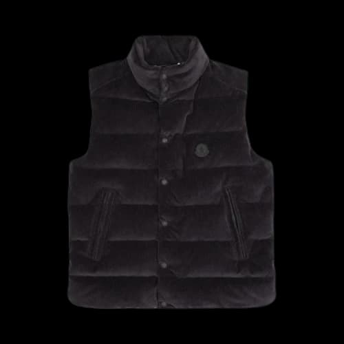 Moncler Tibb Shiny Puffer Vest 'Navy Blue'