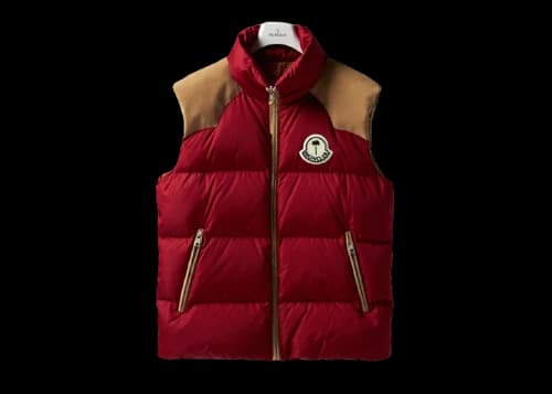 Moncler x Palm Angels Kamakou Vest Red