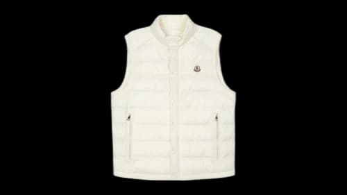 Moncler Bart Padded Vest Ivory