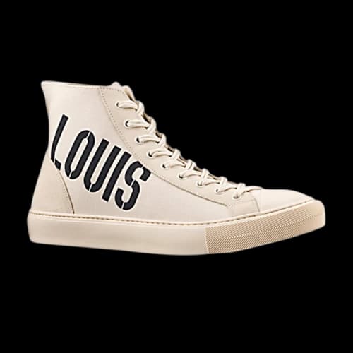 Louis Vuitton Tattoo Sneaker Boot 'Cream Louis'