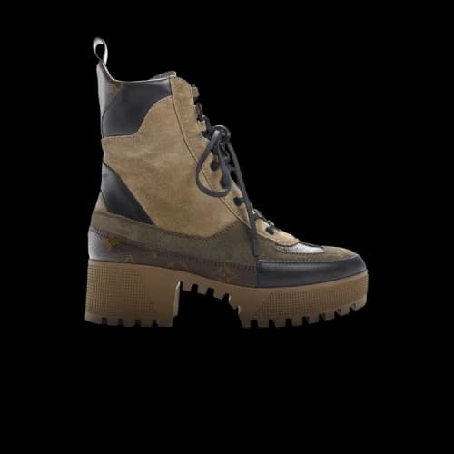 Louis Vuitton Laureate Platform Desert Boot 'Beige Monogram' (Women's)