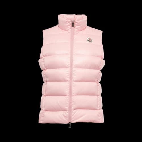 Moncler Ghany Puffer Vest 'Light Pink'