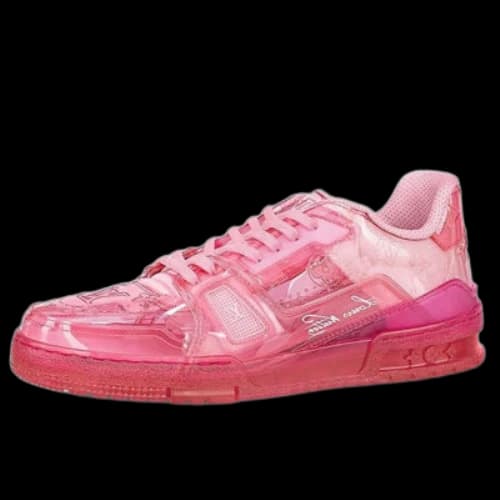 LOUIS VUITTON Trainer Sneakers 'Pink PVC'