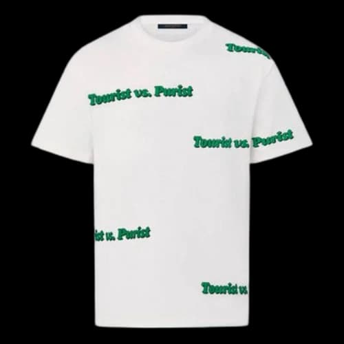 LOUIS VUITTON FW21 Tourist Vspurist Short Sleeve Men's White