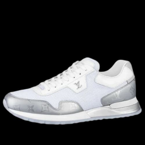 LOUIS VUITTON Run Away Sneakers 'White Silver'