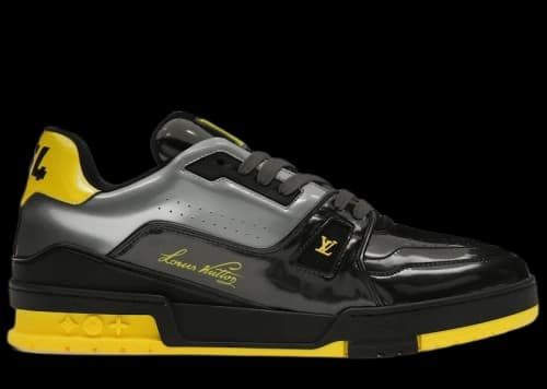 Louis Vuitton Trainer Black Yellow