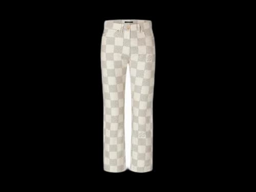 Louis Vuitton Classic Jeans Damier Ecru