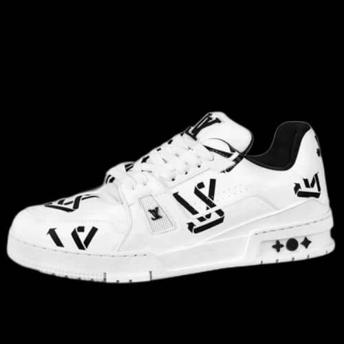 LOUIS VUITTON LV Trainer Sneakers 'White Black'