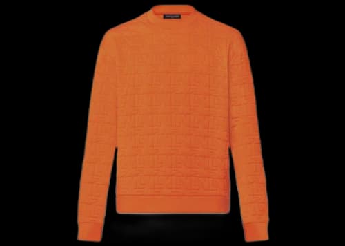 Louis Vuitton LV Doves Quilted Sweatshirt Cheddar