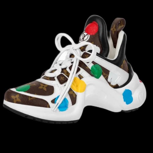 LOUIS VUITTON x YK Academy Archlight Sneakers 'White with Colorful Dots' (Women's)